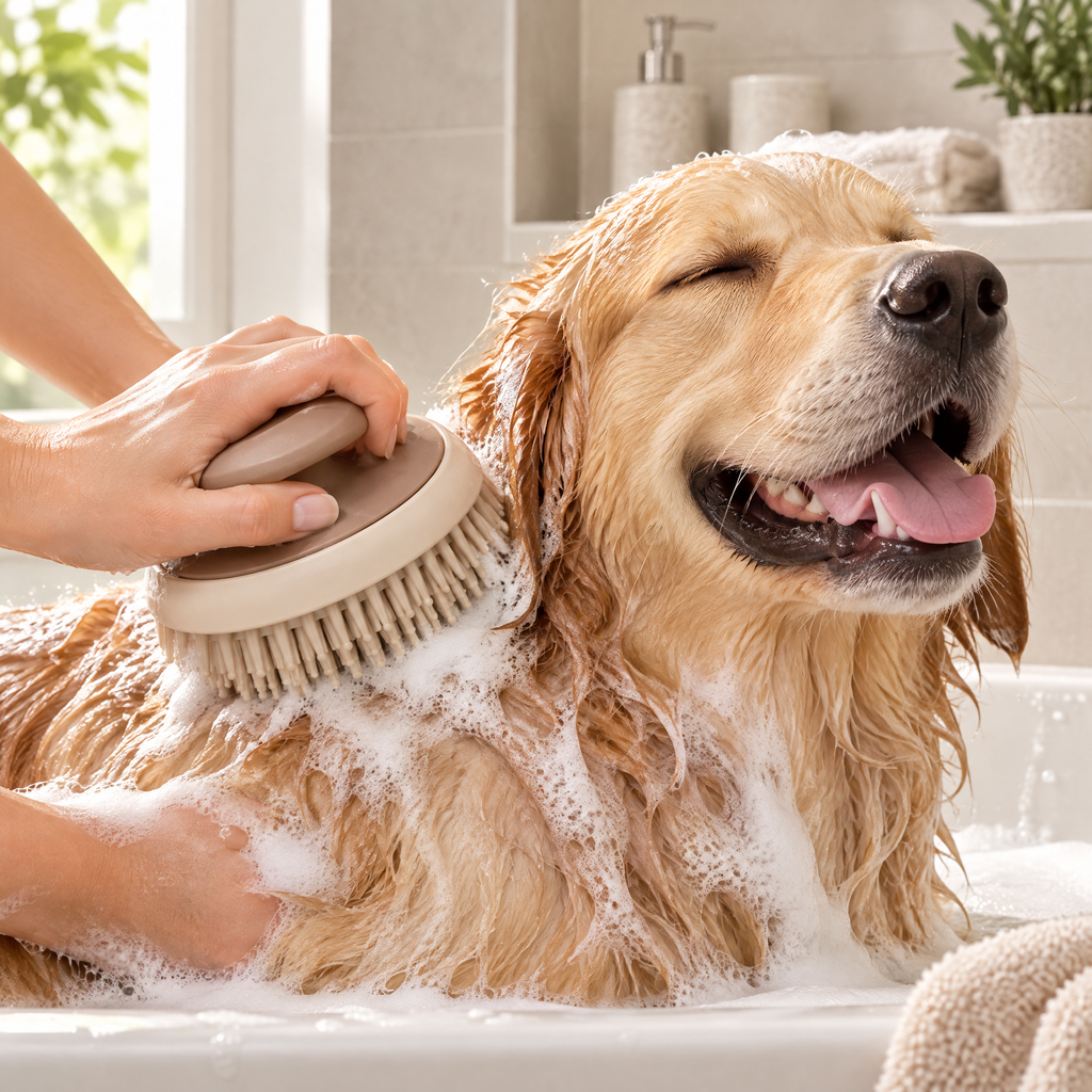 Elmorant™ Easy-Grip Shampoo Scalp Brush