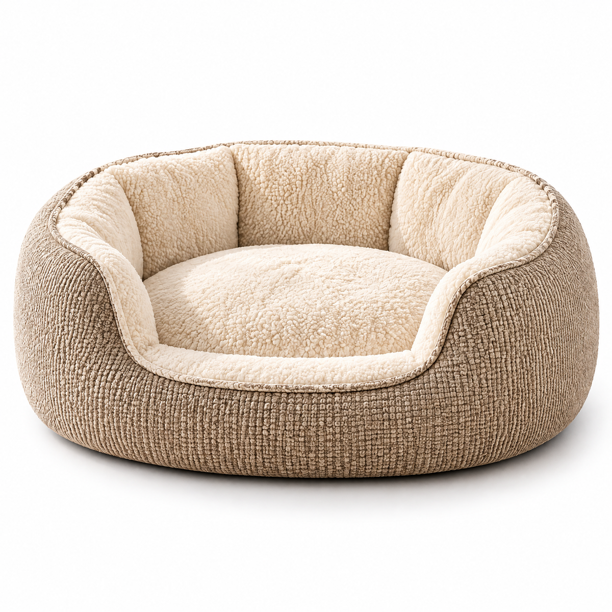 Elmorant™ Cozy Bolster Pet Bed