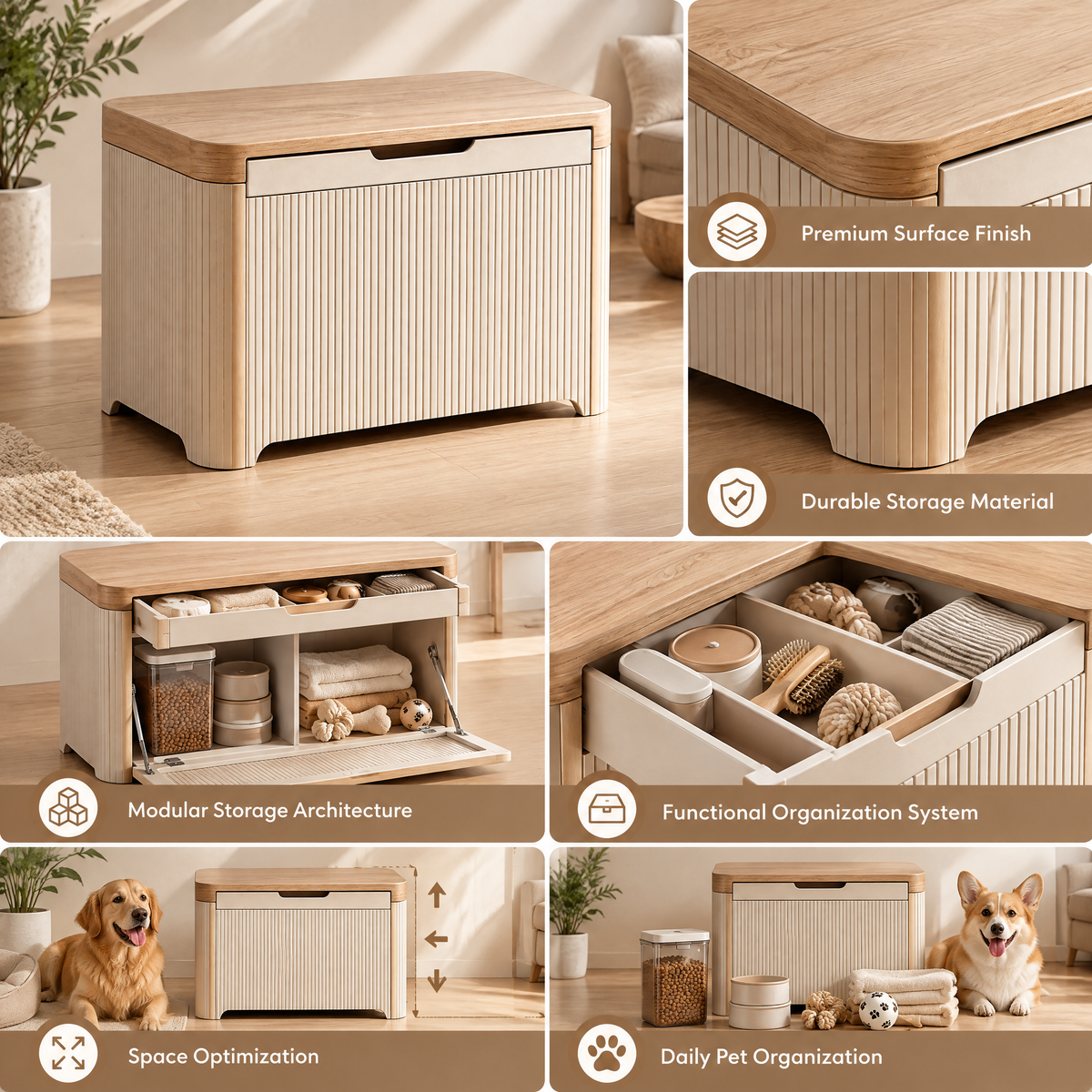 Elmorant™ Wood-Top Storage Cabinet