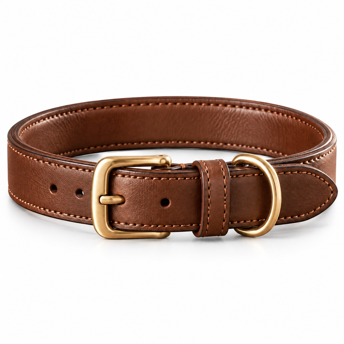 Elmorant™ Classic Leather Dog Collar