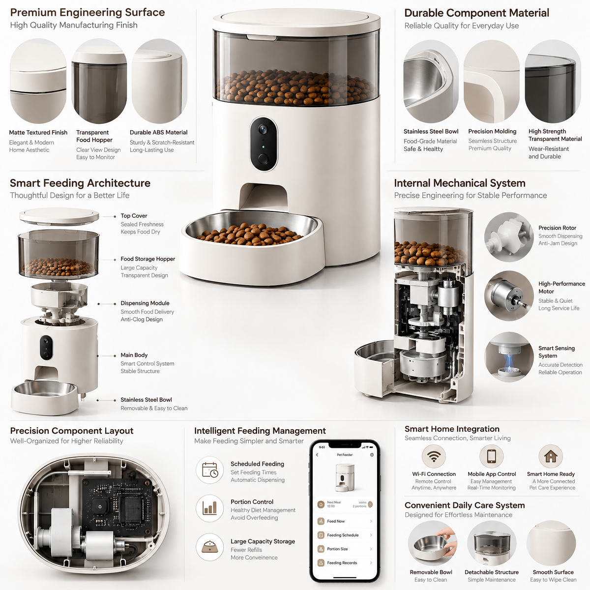 Elmorant™ Smart Automatic Pet Feeder
