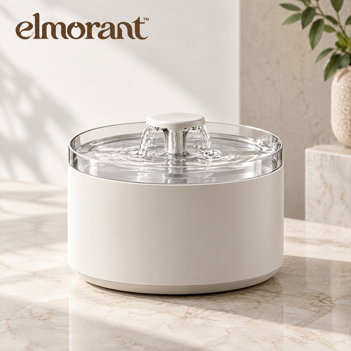 Elmorant™ Flowing Pet Water Fountain